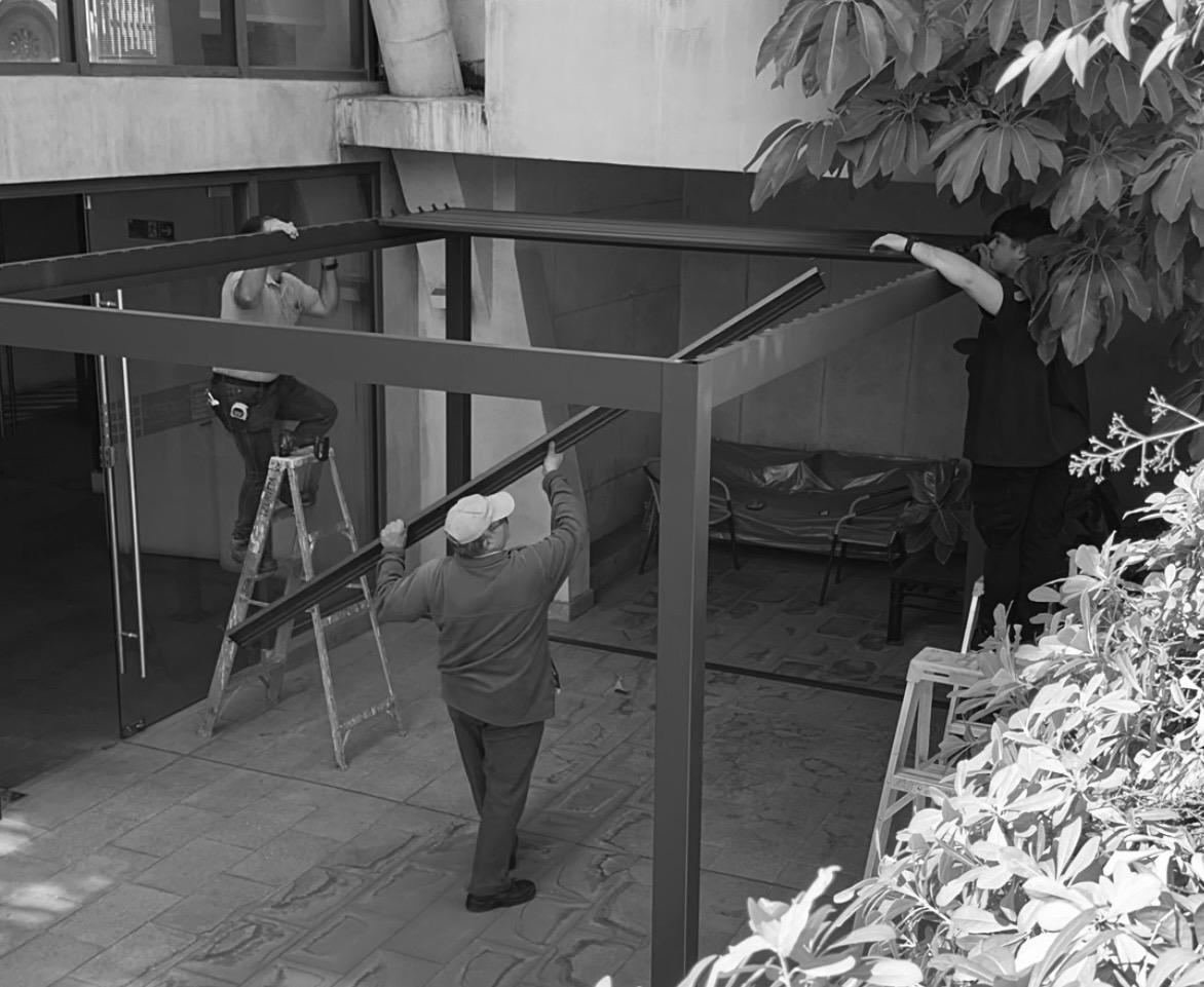 Instalación Biopergola