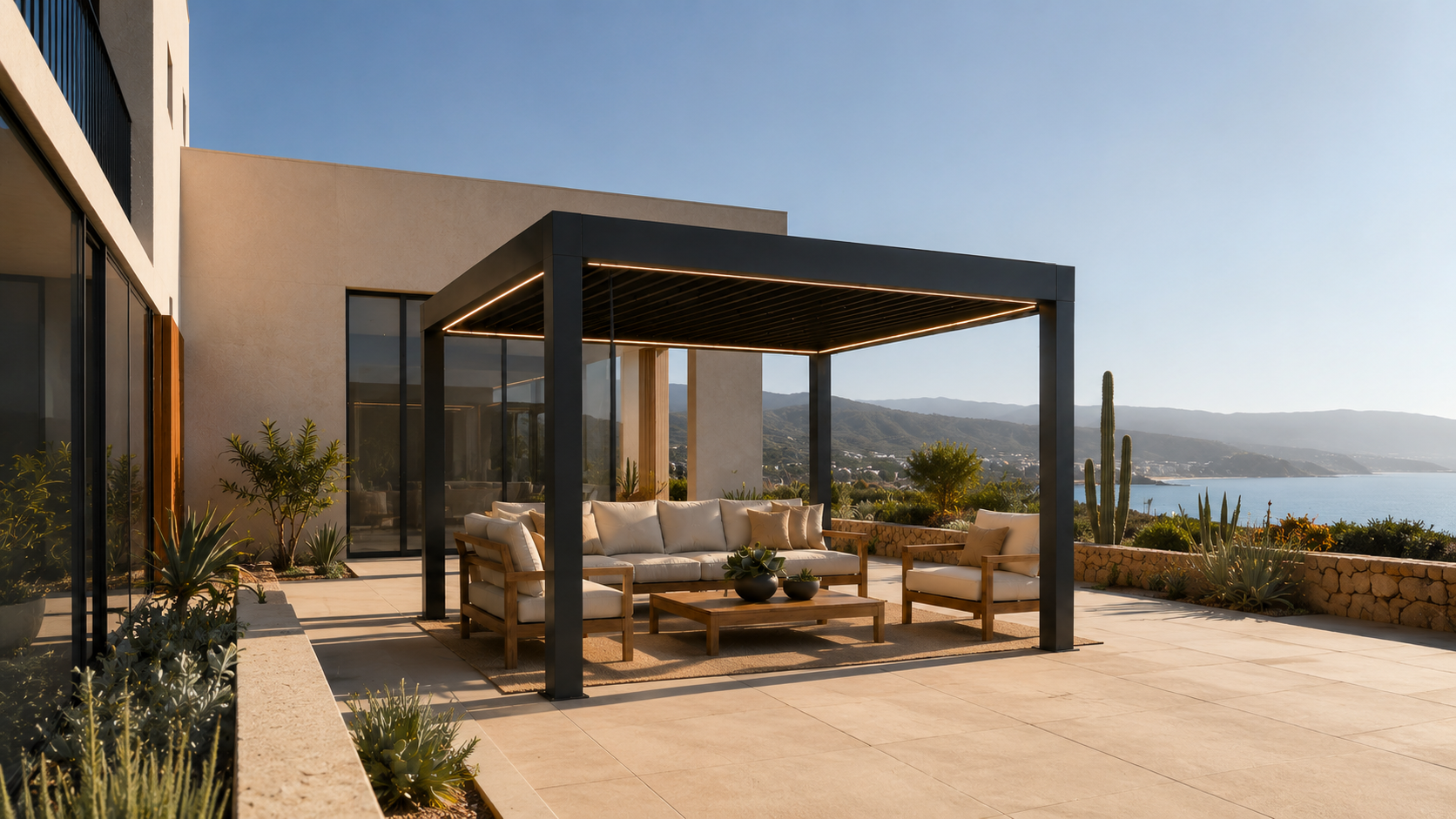 Instalación Pérgola Manual