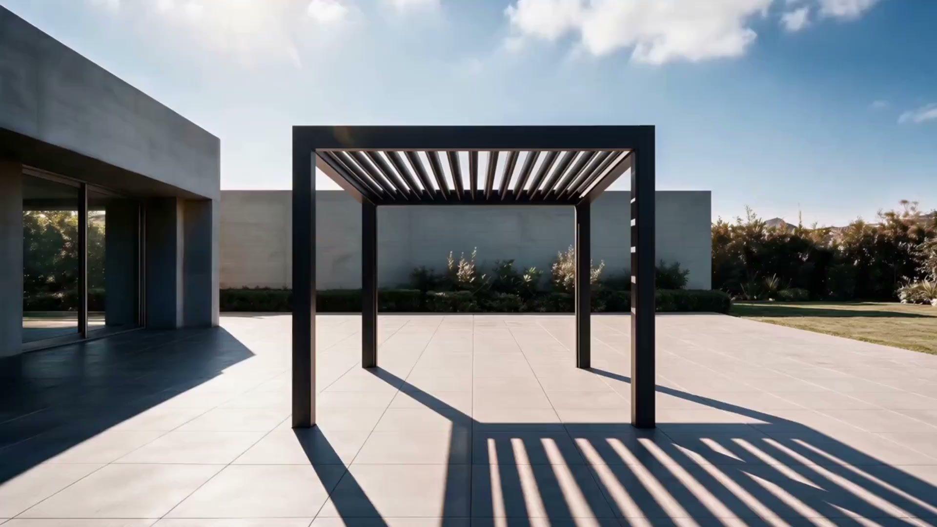 Pérgola Biopérgola, primer fotograma del video